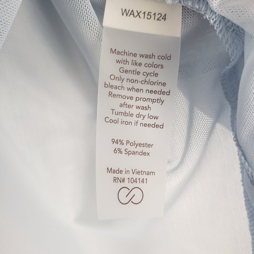 Calia Women's Oversized MEsh Tee in Pale Blue NWT - Picture 10 of 10